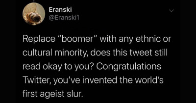After A Lot Of Outrage, The Dictionary Destroys Any Claims Of ‘Boomer’ Being A Racial Slur