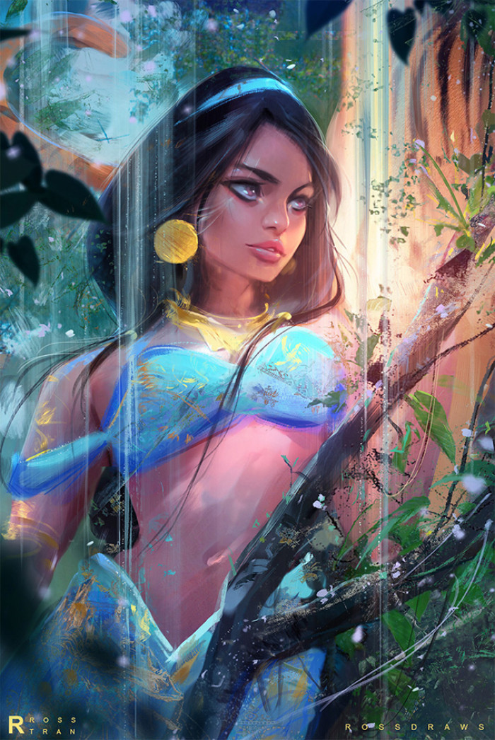 6. Princess Jasmine (Aladdin)