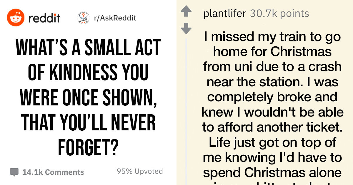 Inspiring True Stories Of Random Acts Of Kindness That Transformed Lives