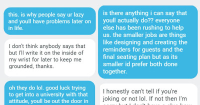 Woman Posts Harsh Texts From Her Aunt Requesting to Make Her Wedding Cake, Change Her Dress, and Decide Her Seating Arrangements