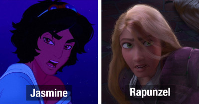 This Is What Disney Characters Would Look Like If They Belonged To The Opposite Gender