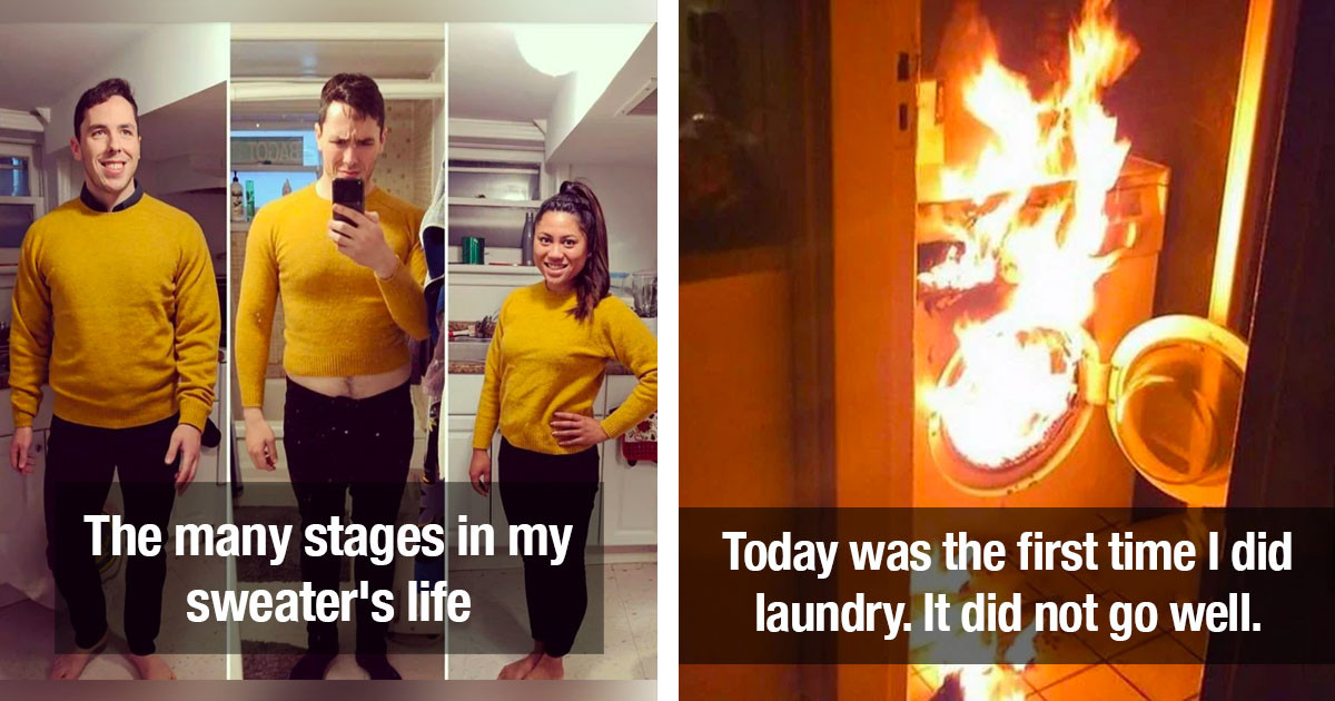 People Who Failed At Doing Their Laundry So Bad They Ended Up With Disastrous Results