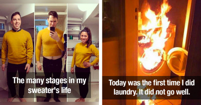 People Who Failed At Doing Their Laundry So Bad They Ended Up With Disastrous Results