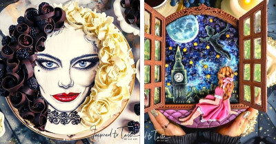 Disney Inspired Artistic Pies Were Created To Be Equally Beautiful As They Are Delicious