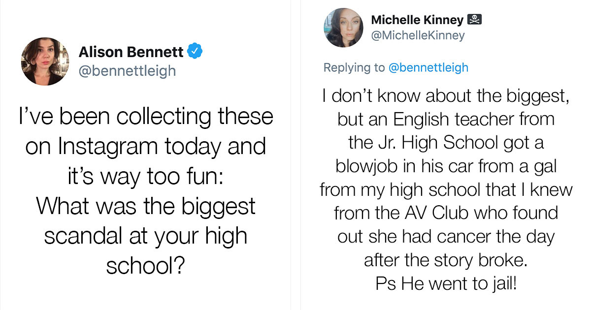 Ex-Students Recall The Scandals That Shook Their High Schools