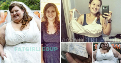 This Woman Recreated All Of Her 'Fat' Photos When She Lost Half Of Her Body Weight And She Looks Stunning