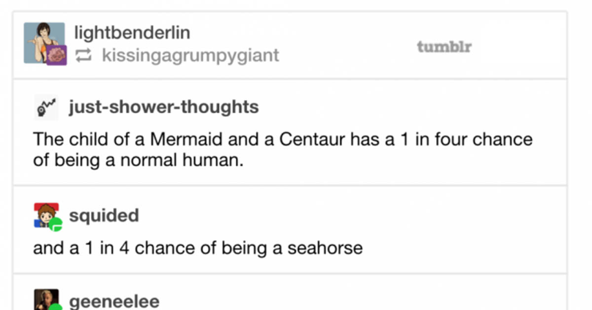 Sometimes Tumblr Is Weirdly Specific About Very Bizarre Topics