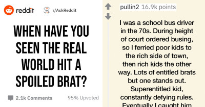 14 Stories About The Times People Saw Spoiled Kids Get A Taste Of The Real World
