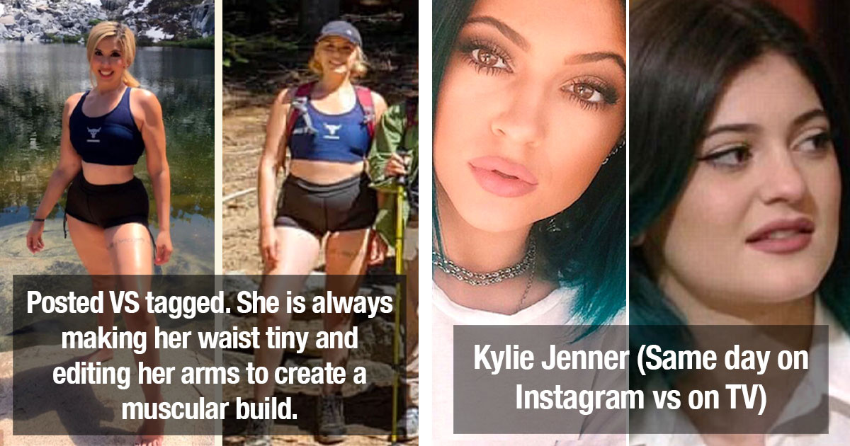 ‘Instagram vs. Reality’ Photos That Prove Just How Fake And Superficial Everything On The Internet Is