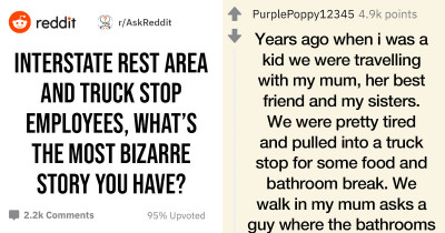 People Share The Creepiest and Strangest Things That Happened To Them At Rest Areas and Truck Stops