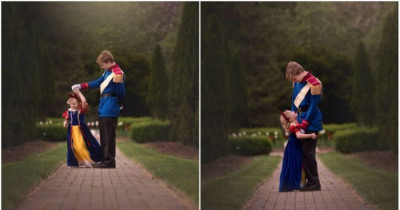 This 13-Year-Old Teen Surprised His Little Sister With A Magical Disney Princess-Themed Photoshoot