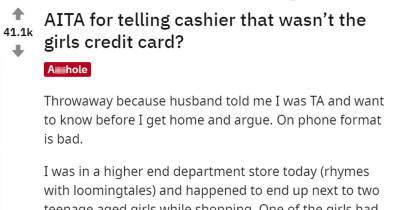 Woman Reports Teenager Using Her Dad’s Credit Card to the Cashier and Faces the Wrath of the Internet