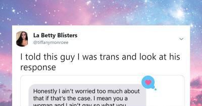This Guy Had The Perfect Response When He Found Out His Date Was Trans
