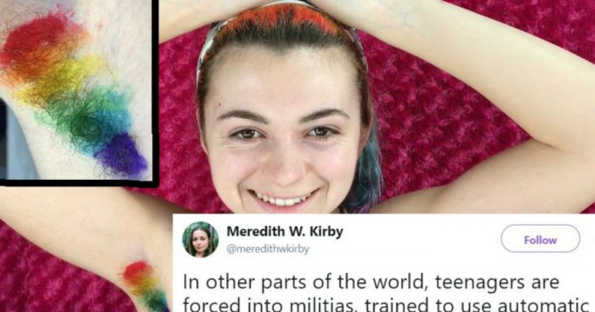 Unicorn Armpit Hair Is The Latest Trend That Is Taking Over