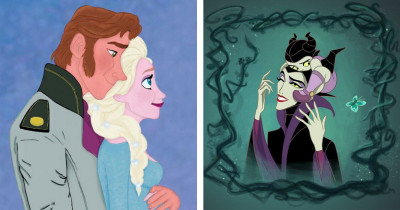 These Wicked Disney Villains Have Been Reimagined As Parents And The Results Are Oddly Satisfying
