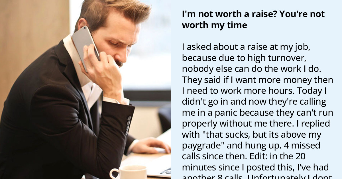 Employer Didn’t Want To Discuss Pay Raise With Essential Employee, So They Simply Didn’t Show Up At Work, Leaving Their Bosses In Panic