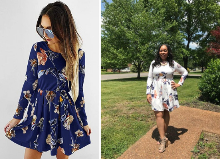 28. You'll proudly twirl in this A-line dress.