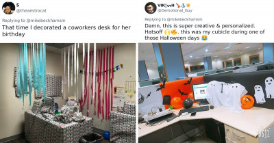 30 Images of Employees Upgrading Their Plain Ol' Offices Into Absolutely Stunning Workplaces