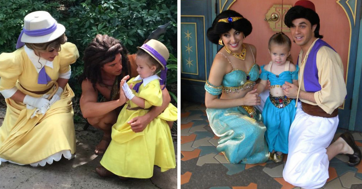 3 Year Old Stuns Everyone In Authentic Disney Costumes At Disney World