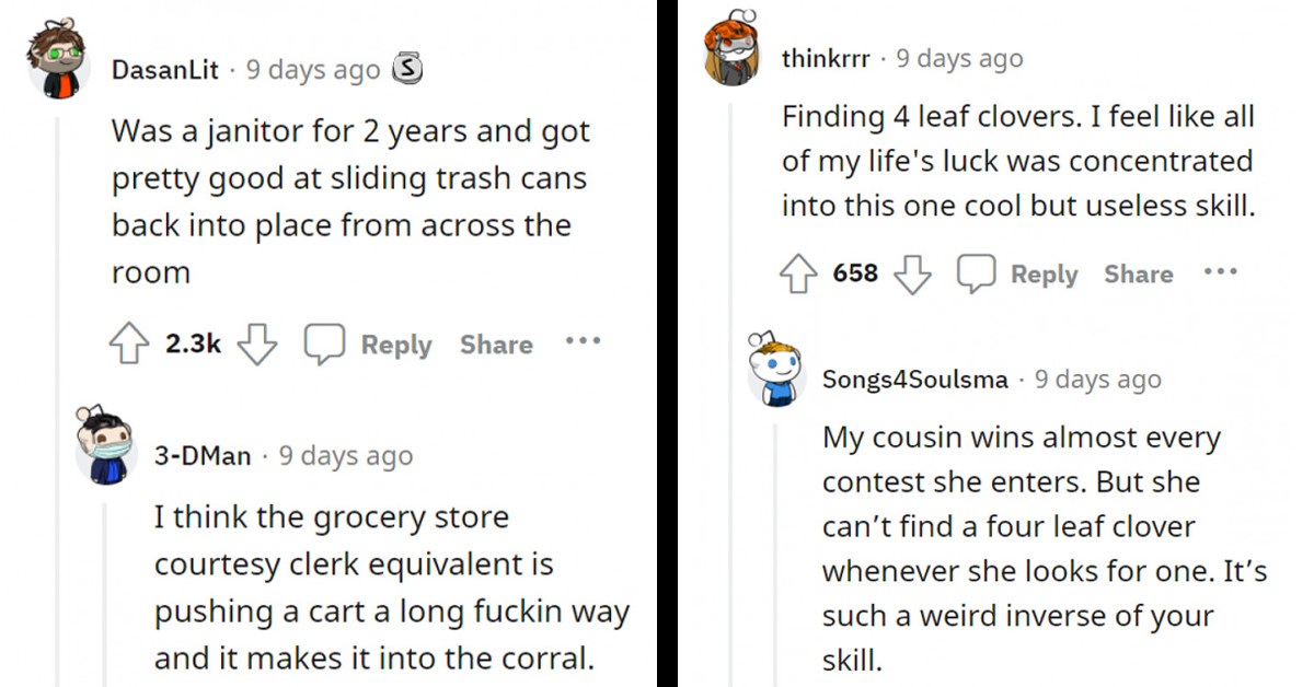 People Share The Most Useless Skills They Have, And We Honestly Think They Are All Cool Because Of It