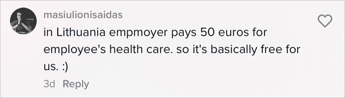 Employers pay 50 euros for employees' healthcare