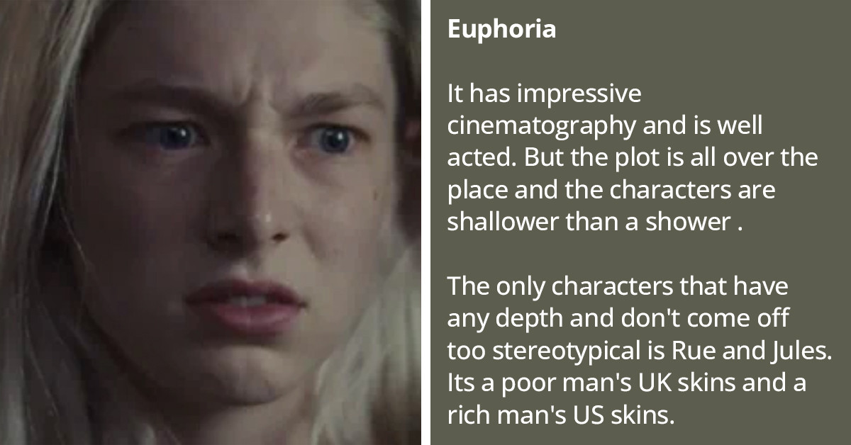 26 People Pointed Out Overrated TV Shows That Don't Deserve The Praise They Get