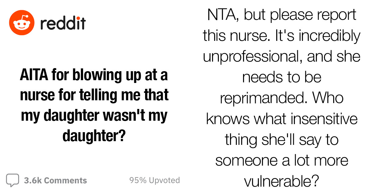 Furious Mother Tells Off A Rude Nurse Who Said That Her Daughter Is Adopted Right In Front Of The Child