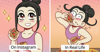 A Fitness Blogger Has Shared Relatable Comics About The Daily Issues That Girls Face, And Here Are 30 Of Them