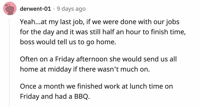 Here's a story from one of the Redditors.