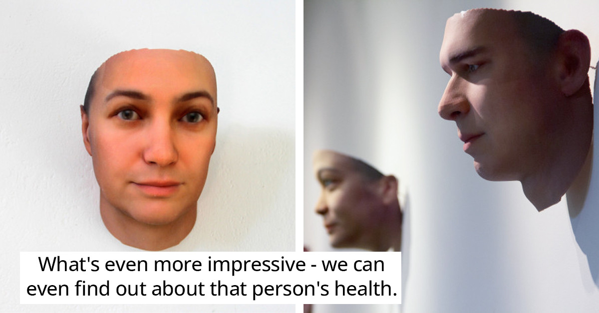 Artist Creates 3D Printed Portraits of Random People Based on DNA Samples Found on Cigarette Butts Found on Streets