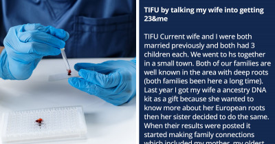 When This Husband Bought His Wife A DNA Self-Test Kit, The Results Showed They Were Closely Related