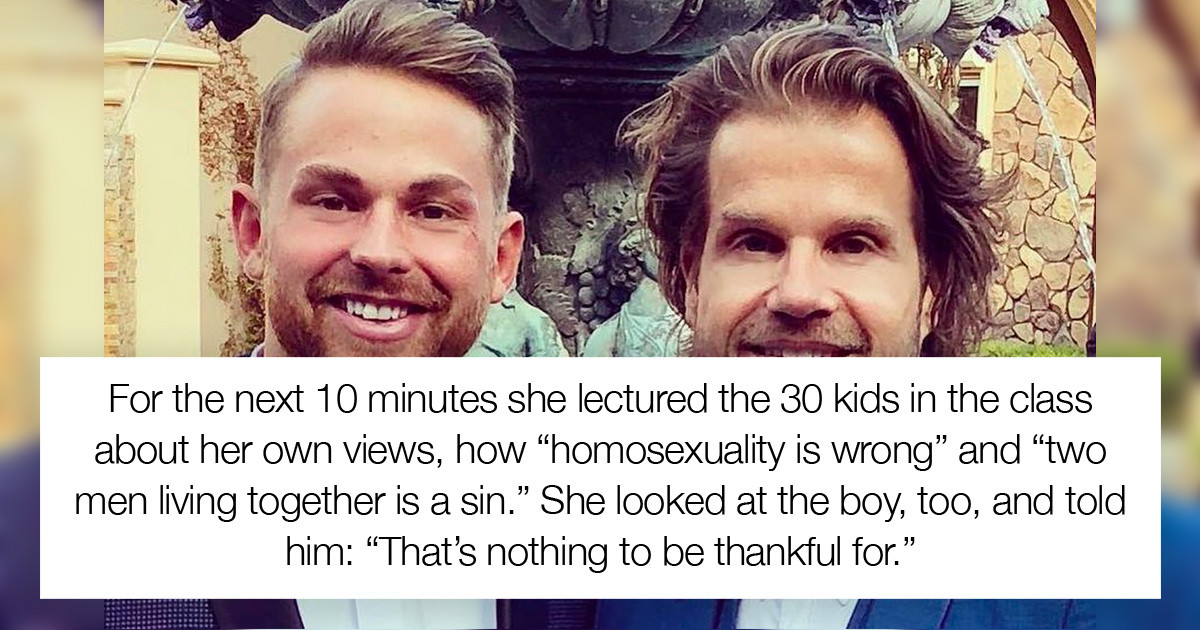 Three Girls Work Together To Get This Substitute Teacher Fired For The Horrible Response She Had To A Student Being Adopted By Two Men