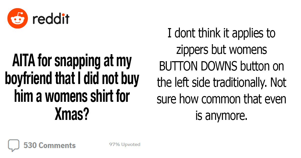 Woman Snaps At Boyfriend Who Accuses Her Of Gifting Him A Women's Hoodie When In Truth, It's Gender-Neutral