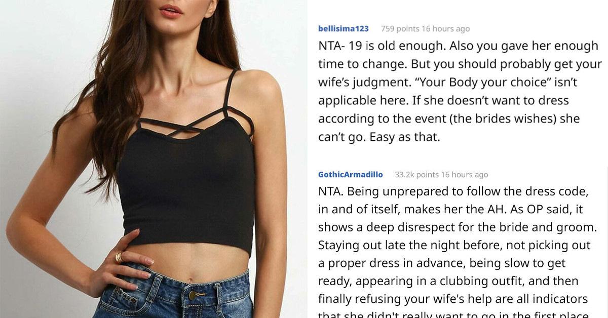 Reason For Dad's Refusal To Take His Daughter To A Semi-Formal Wedding Might Leave You Speechless