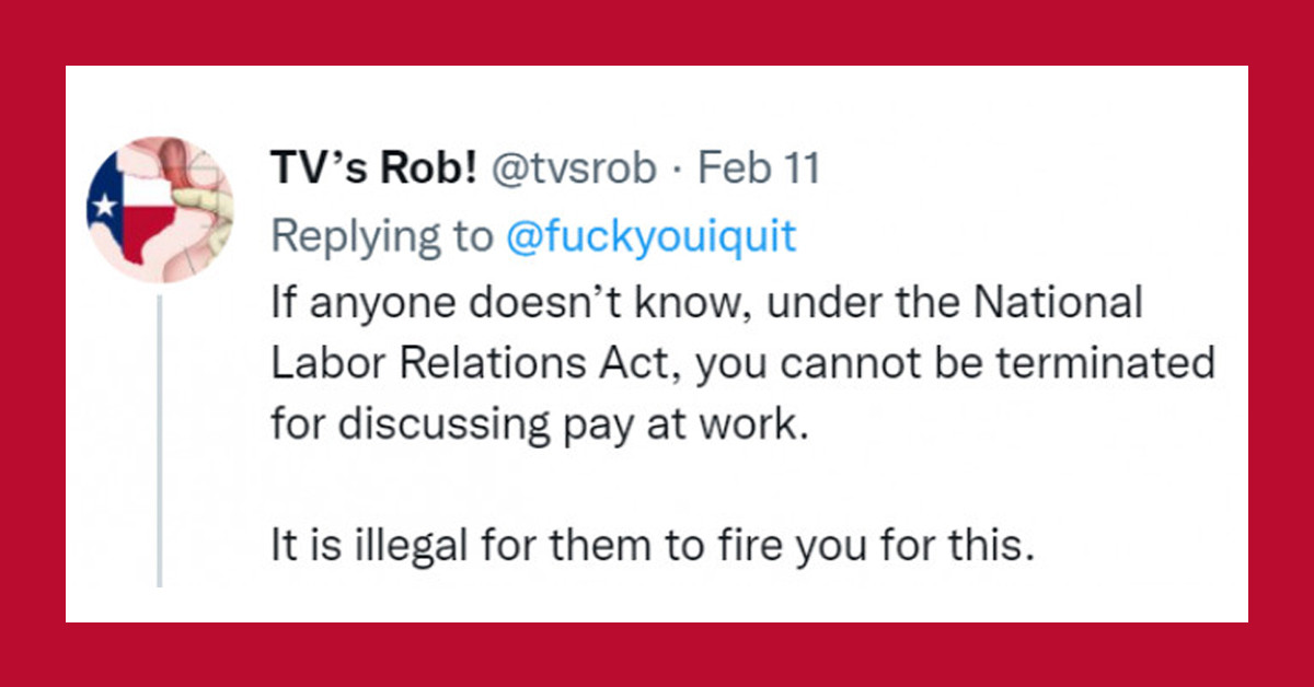 15 People Explain Why Companies Don't Like Pay Transparency In Viral Twitter Thread