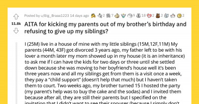 Deadbeat Parents Leave Their 3 Younger Children Under The Care Of Their 25-Year-Old Son And Threaten To Get Custody Years Later