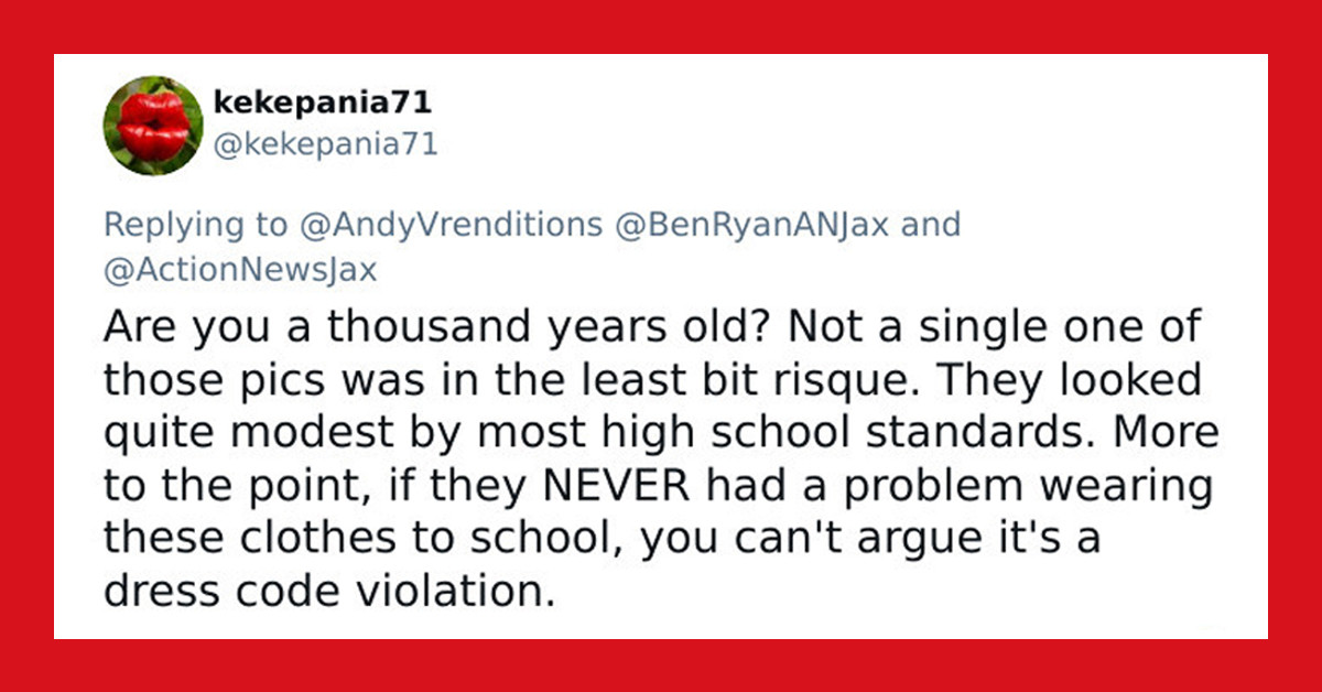 High School Photoshopped All Females' School Photos By Removing Traces Of Their Cleavage