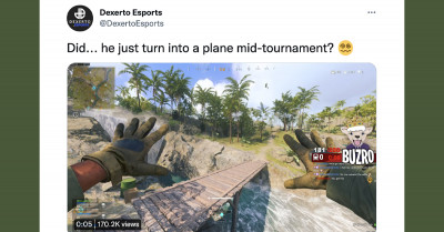 Call of Duty: Warzone Pros Are Mad Over A Glitch That Turned A Player Into A Plane During An Official Tournament