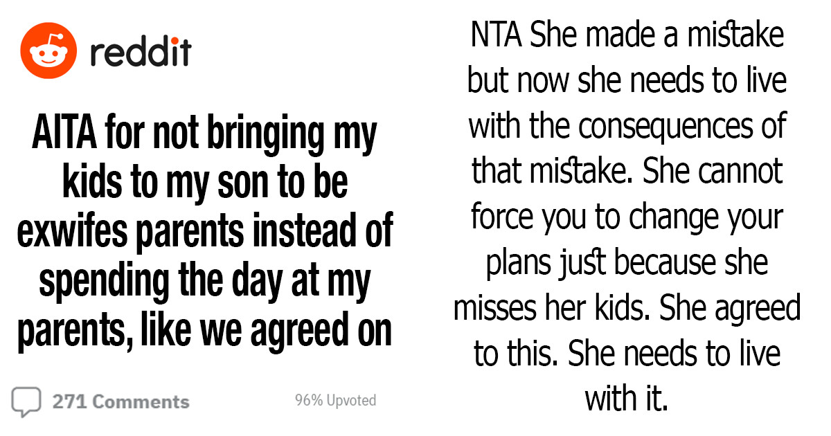 Husband Refused To Take Children To His Ex-Wife's House On Christmas