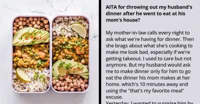 Woman’s Viral Story Explains How She Trashed Her Husband’s Favorite Meal Because He Keeps Choosing His Mom’s Meals Over Hers
