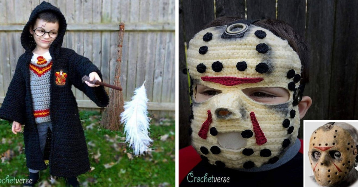 This Woman Crochets Halloween Costumes For Her Kids, And They're Epic