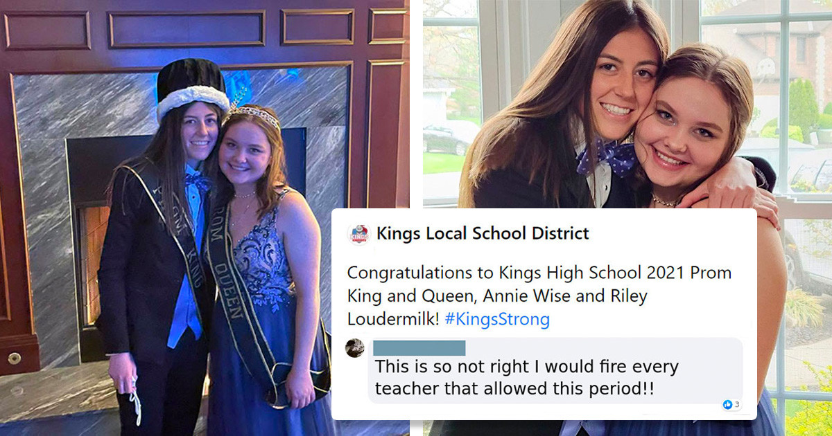 Ohio High School Students Voted Lesbian Couple as Prom King and Queen, and It Made Some Parents Enraged