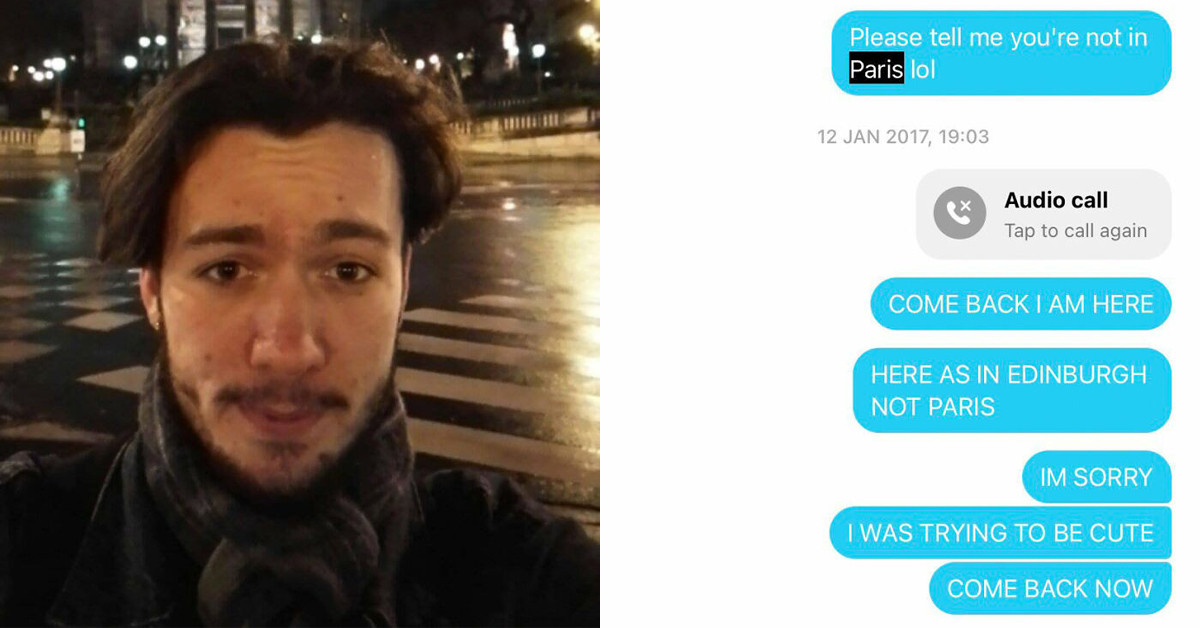 Long Distance Couple Tried To Surprise Each Other But Failed Hilariously When They Ended Up In Two Different Countries