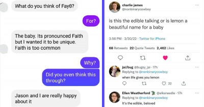 40 Of The Most Ridiculous Names People Have Chosen For Their Babies