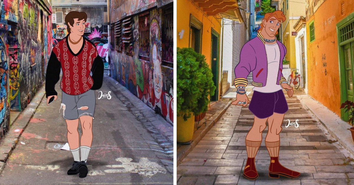 47 Of Disney's Characters Step Out In Their Modern Fashion Attire, Which Screams Sophisticated