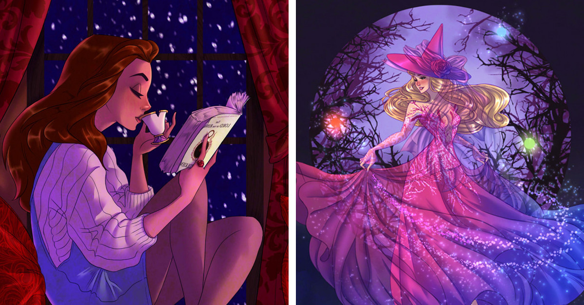 Freelance Artist From The Philippines Is Creating Undeniably Magical Disney Fanart