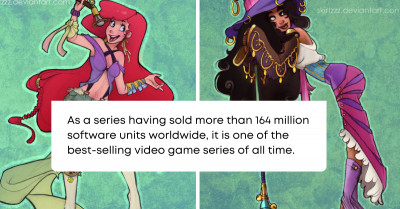 This Incredibly Creative Artist Brought Disney Characters Into The Final Fantasy Universe And It's Totally Epic