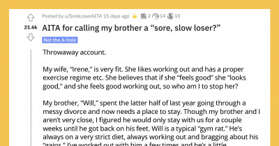 Man Decides to Kick His Brother Out of His House Because He Constantly Insults His Wife