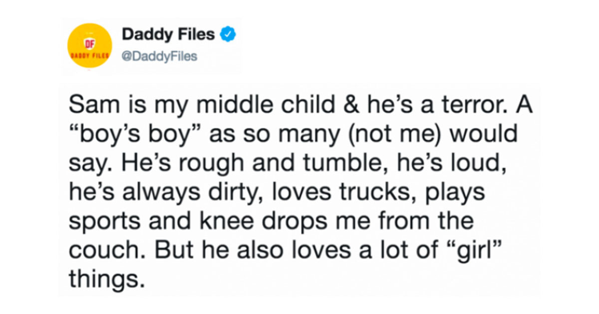 Dad Writes About Toxic Masculinity And His Twitter Post Vent Viral In A Heartbeat