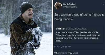 Following the Discovery of an Amusing Friendzone Definition Online, a Lady Elaborates on How Men and Women View Friendship